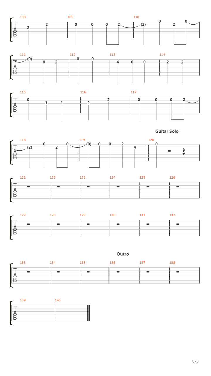 Langweilig吉他谱