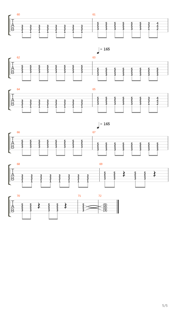 Vollmilch吉他谱