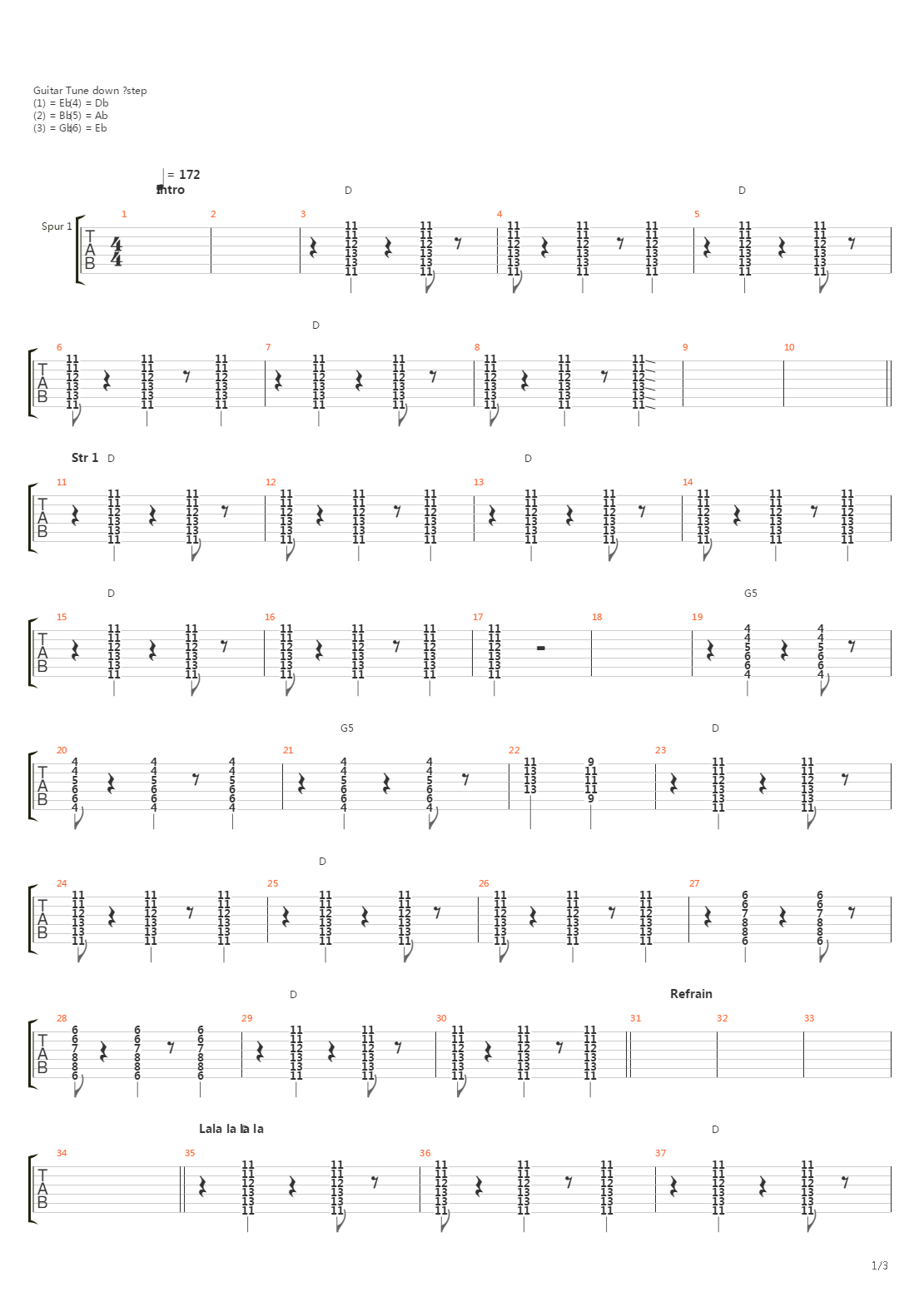 Zeidverschwaendung吉他谱