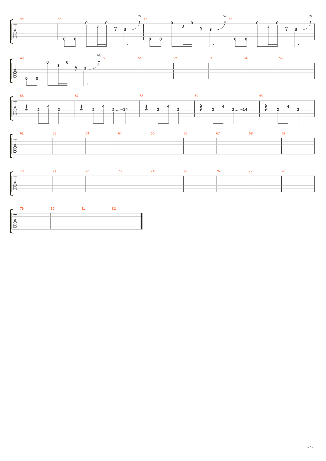 Song For Jedi吉他谱