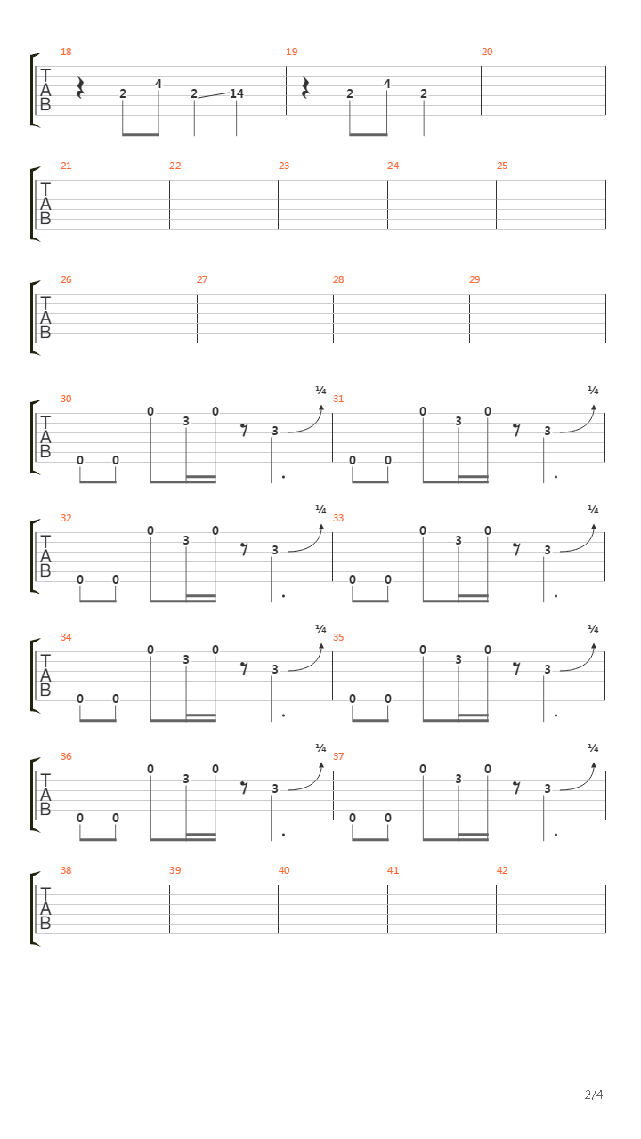 Song For Jedi吉他谱