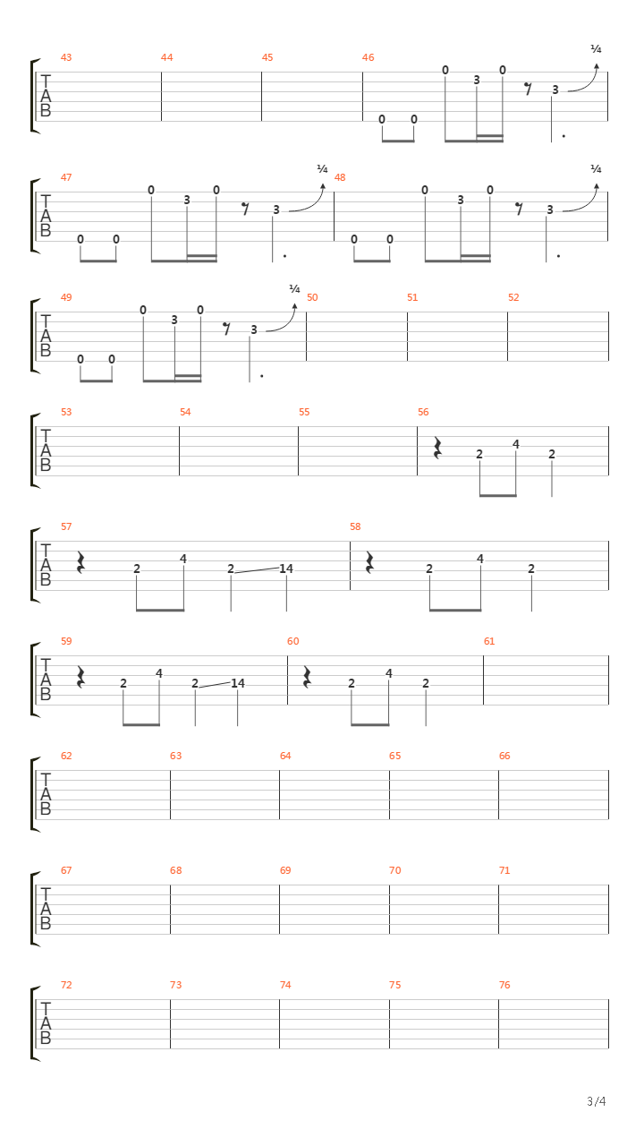 Song For Jedi吉他谱