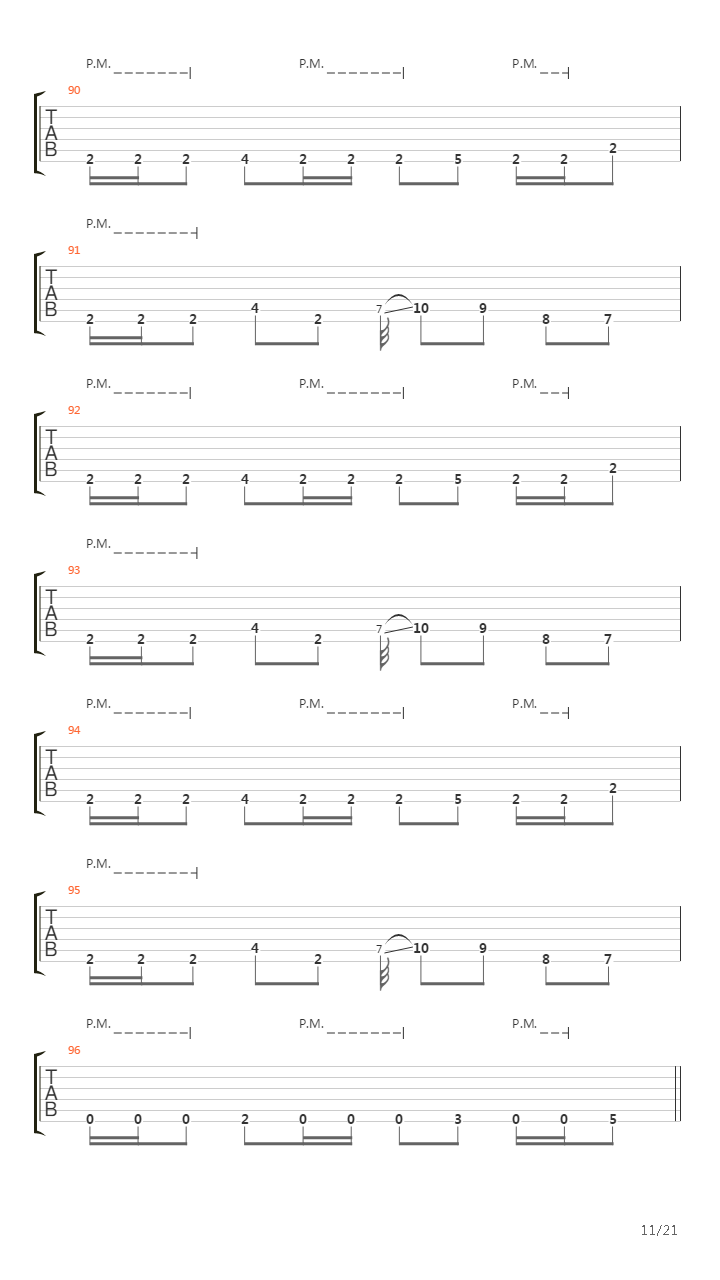 March Into Hell吉他谱