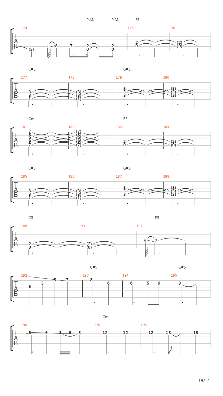 March Into Hell吉他谱