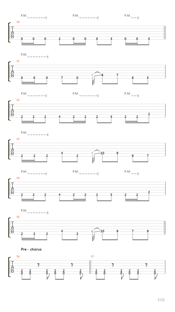 March Into Hell吉他谱