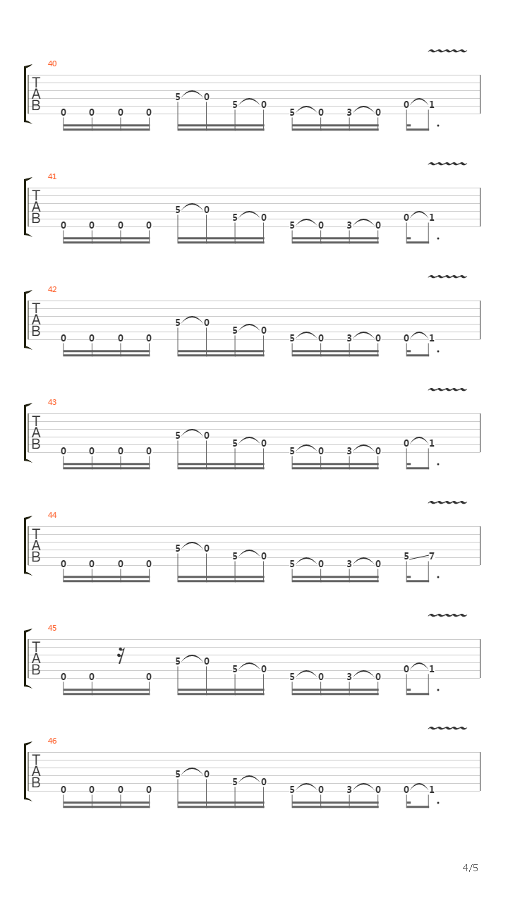 Ghosts Along The Mississippi吉他谱