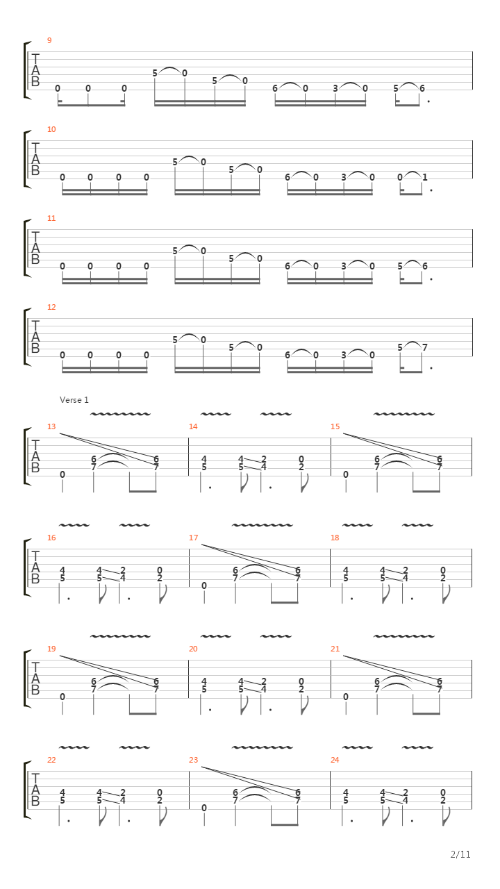 Ghosts Along The Mississippi吉他谱