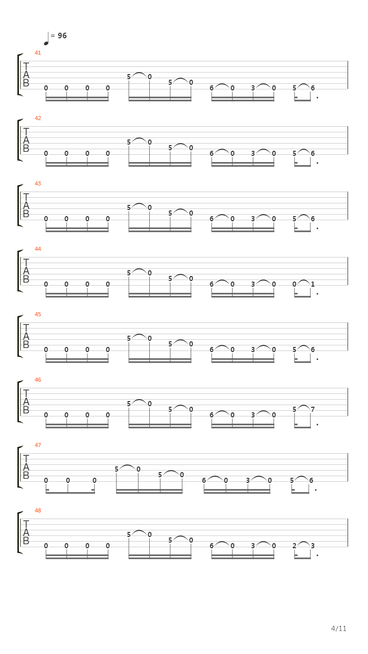 Ghosts Along The Mississippi吉他谱