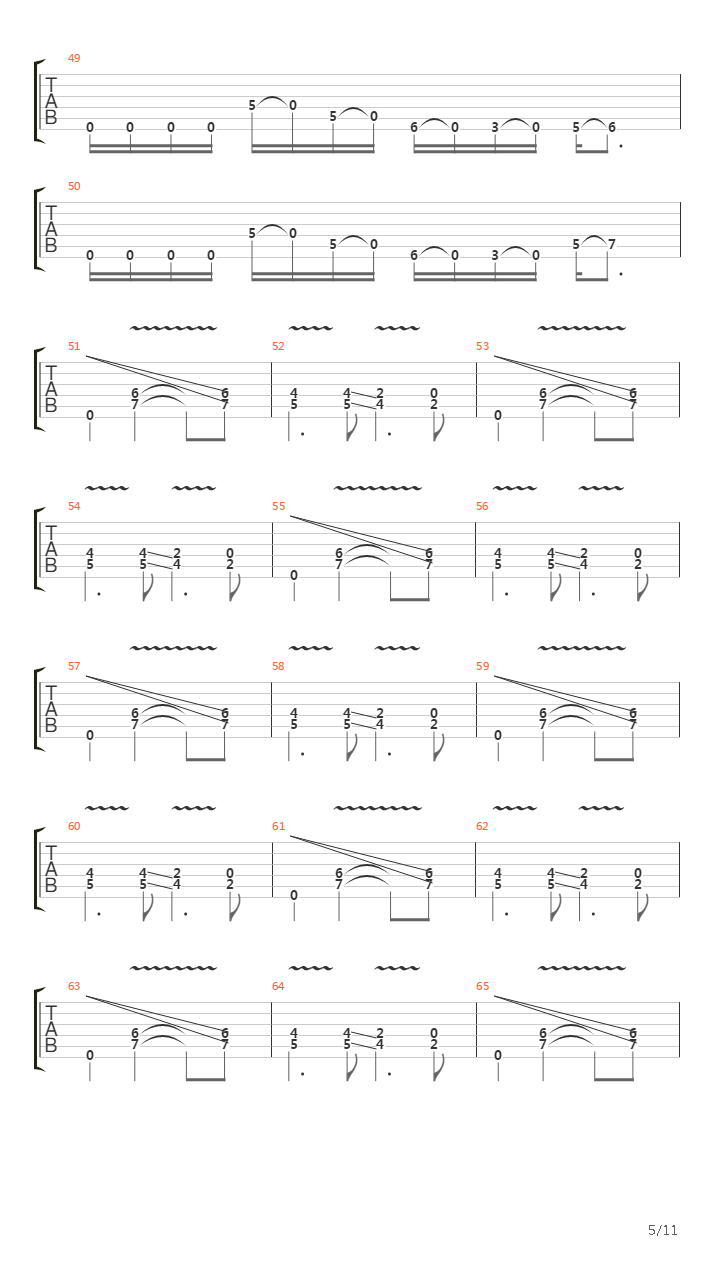 Ghosts Along The Mississippi吉他谱