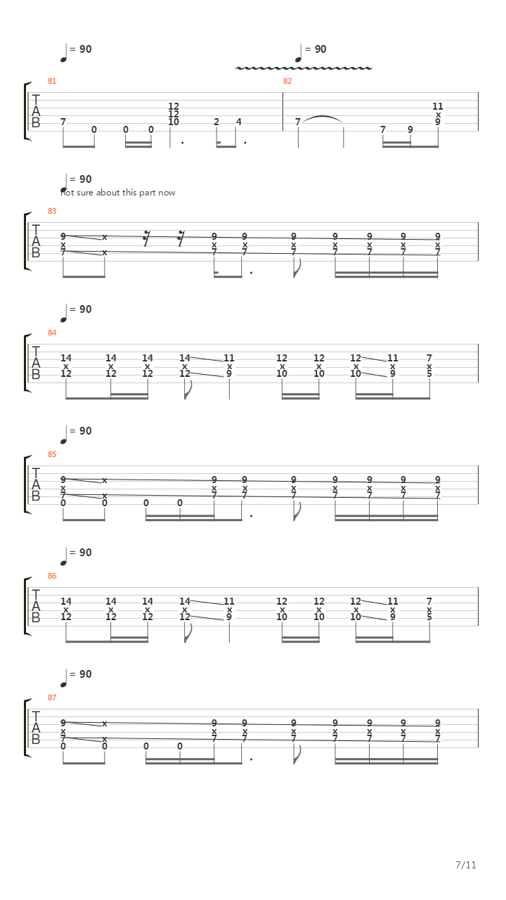 Ghosts Along The Mississippi吉他谱