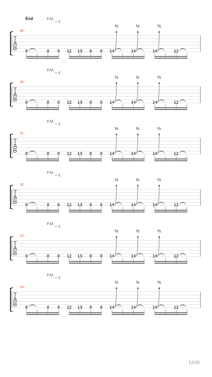 Lifer吉他谱