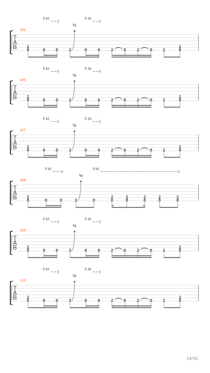 Lifer吉他谱