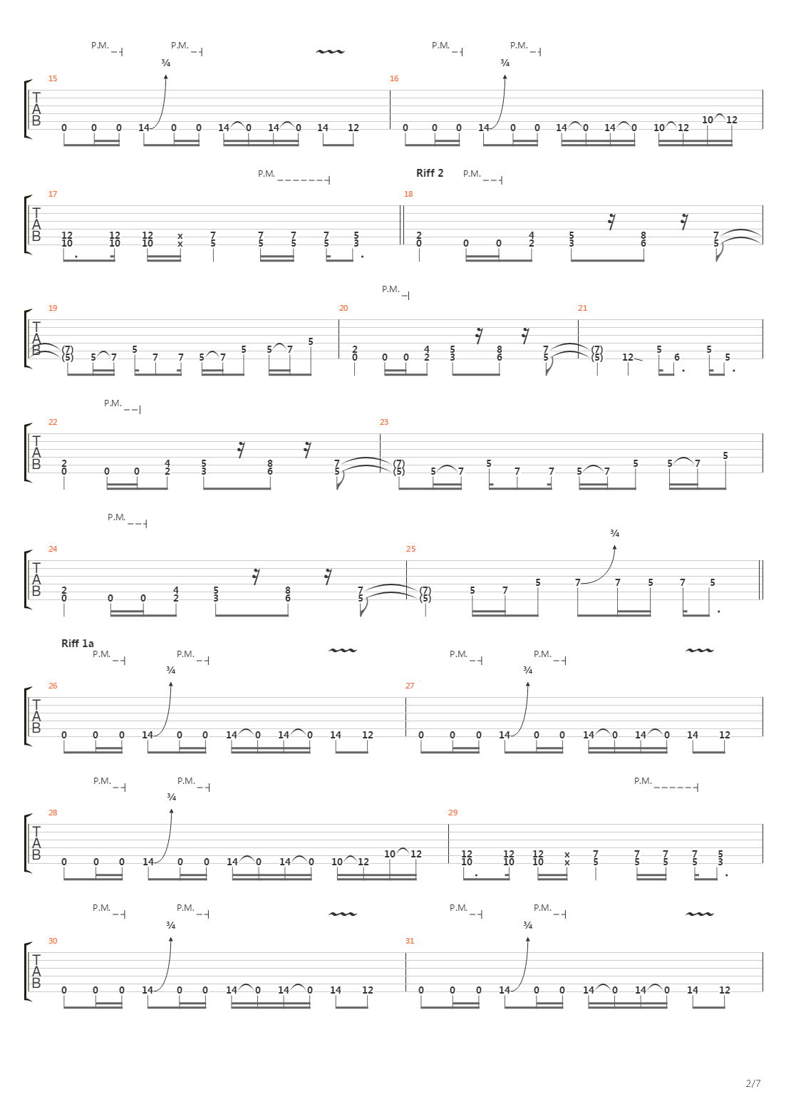 Lifer吉他谱