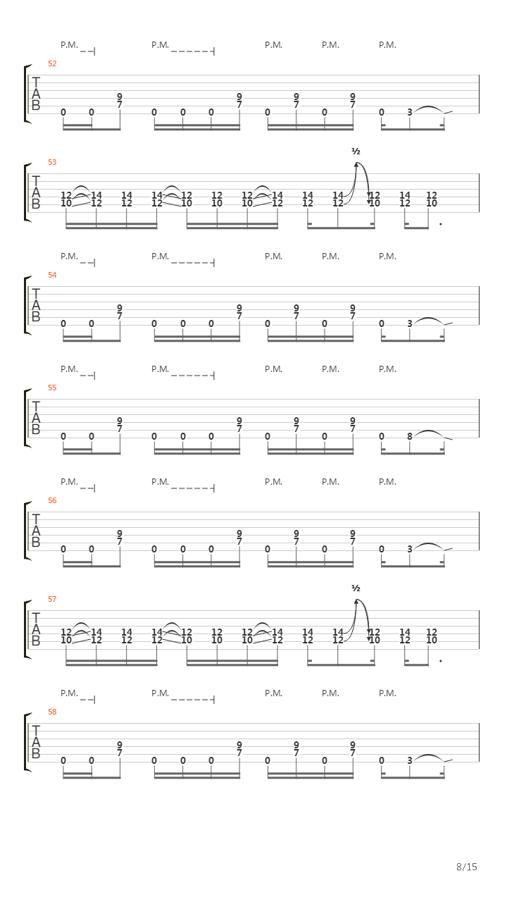 Lifer吉他谱