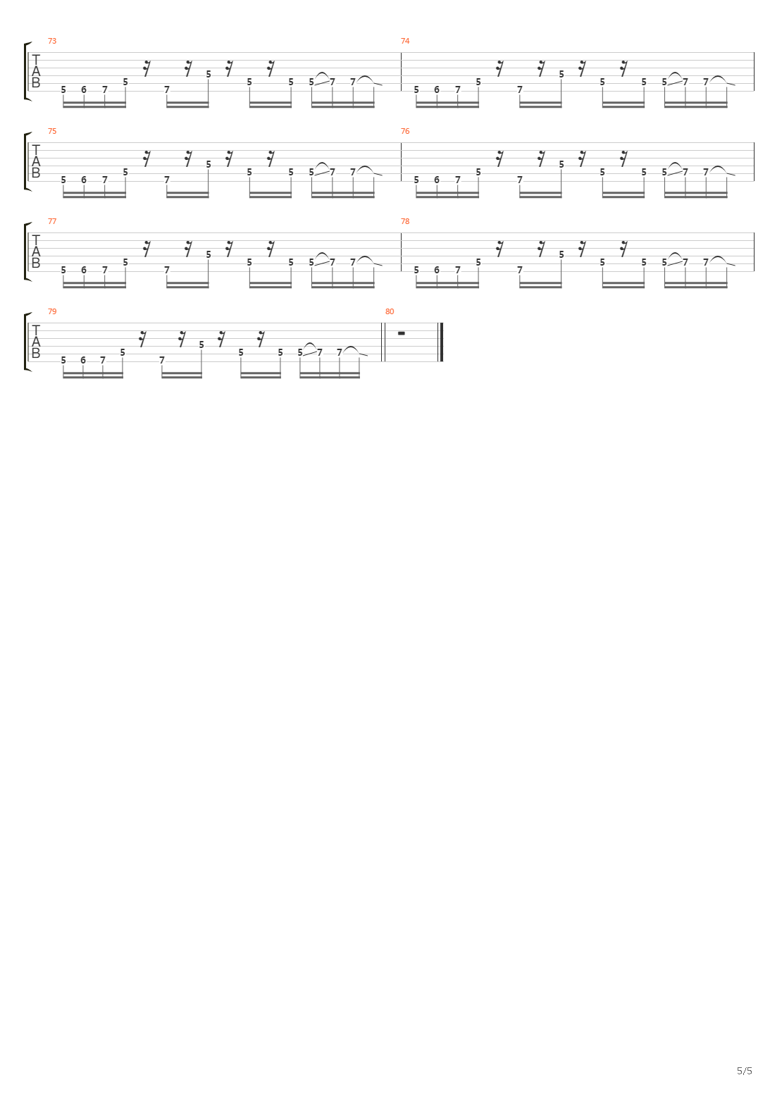 Pillars Of Eternity吉他谱