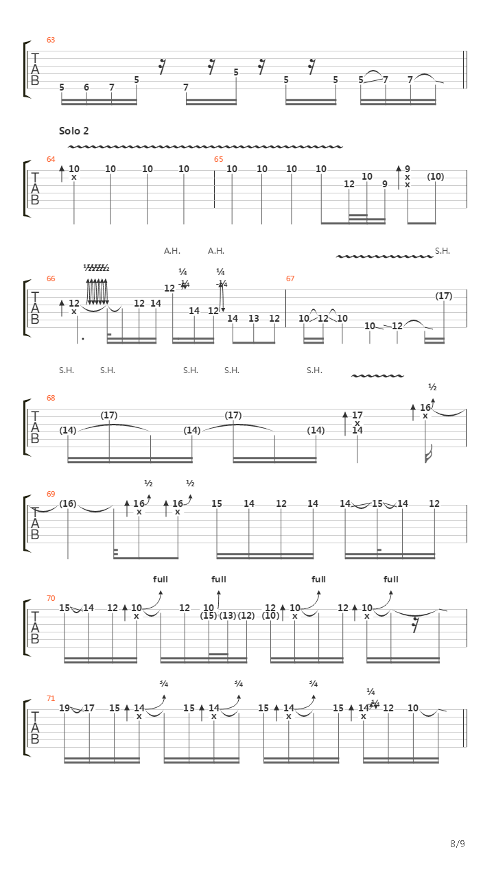 Pillars Of Eternity吉他谱