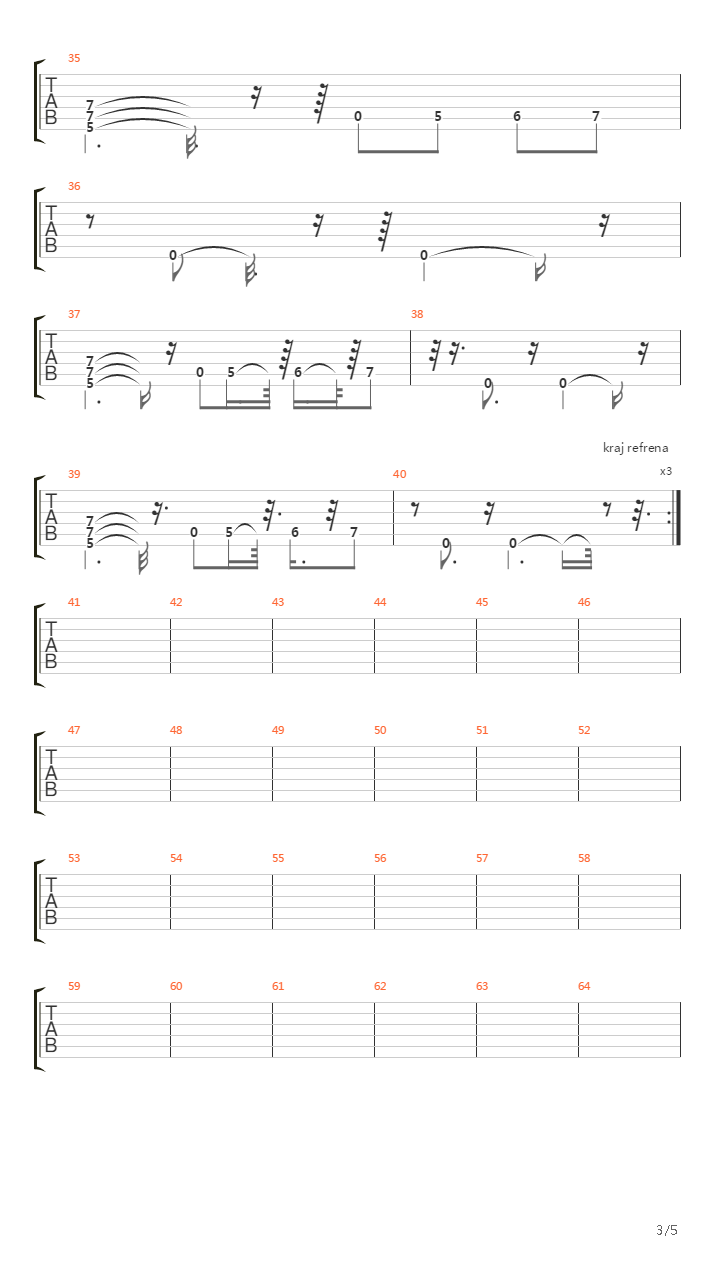 Krug吉他谱