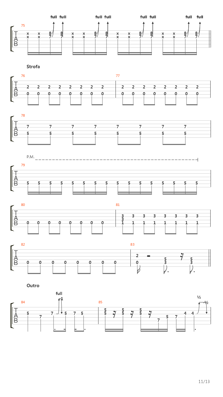 Par Godina Za Nas吉他谱