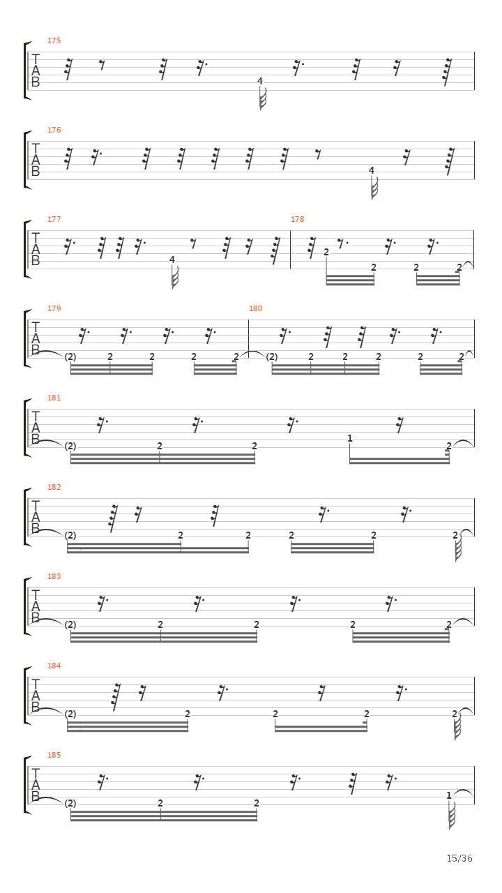 Triste Cancion De Amor吉他谱