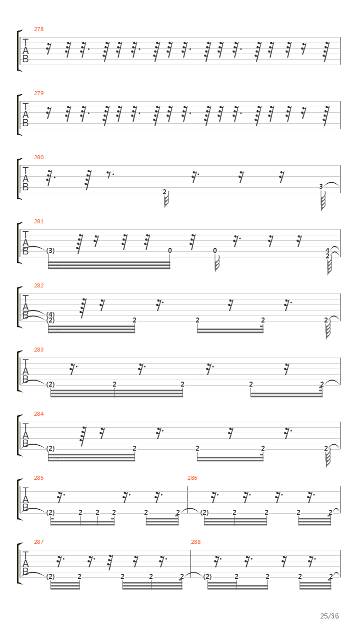 Triste Cancion De Amor吉他谱