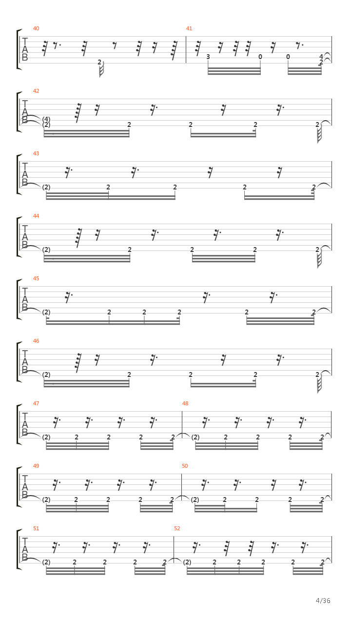 Triste Cancion De Amor吉他谱