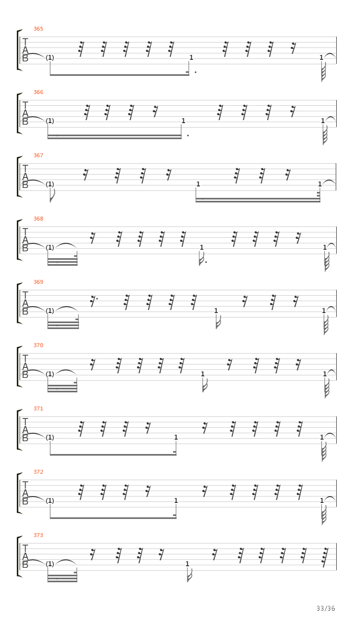 Triste Cancion De Amor吉他谱