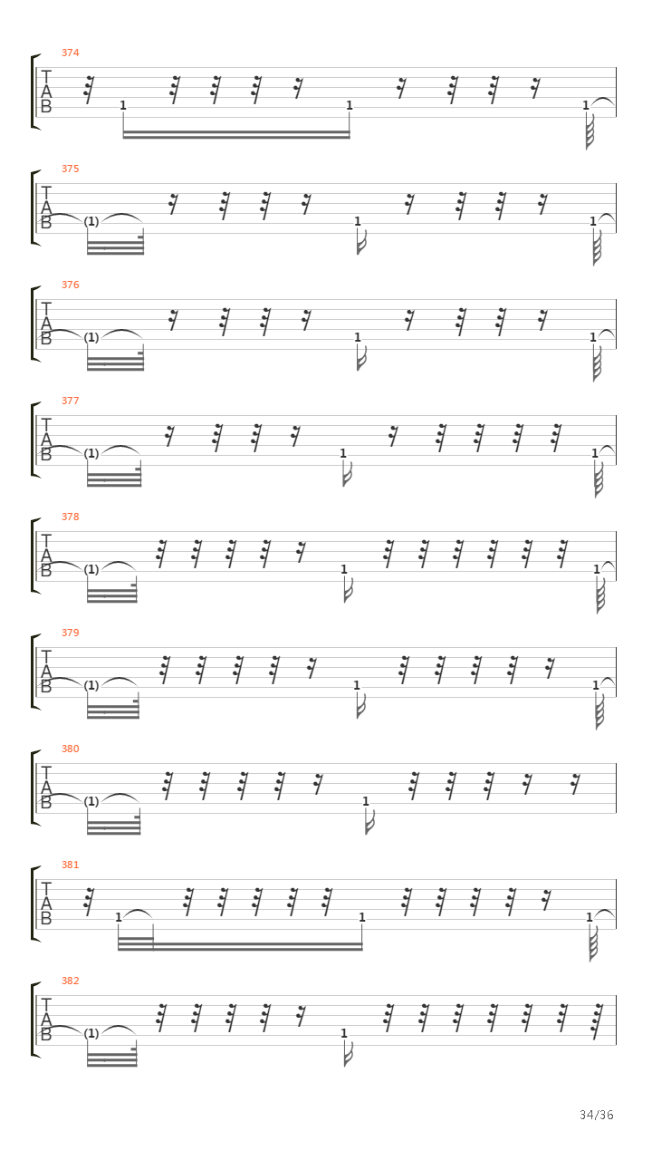 Triste Cancion De Amor吉他谱