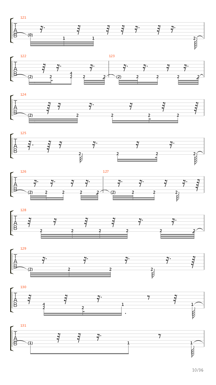 Triste Cancion De Amor吉他谱