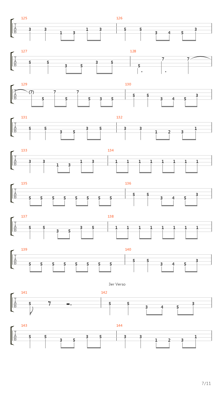 Triste Cancion吉他谱