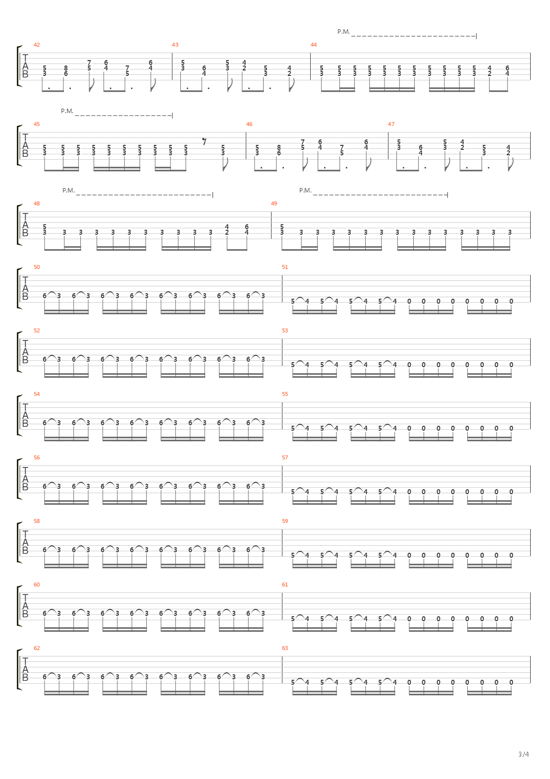 Funeral Dirge吉他谱