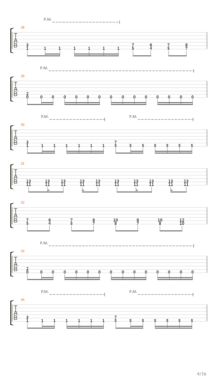 Speechless吉他谱