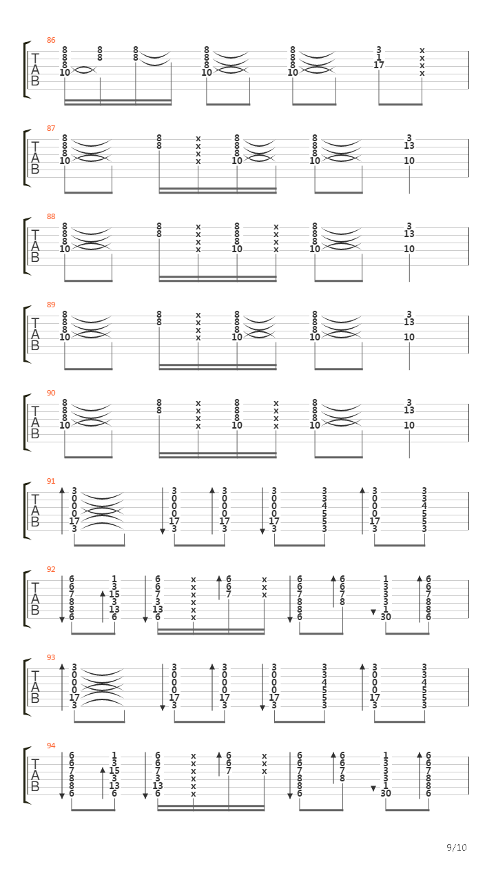 Guitarras Blancas吉他谱