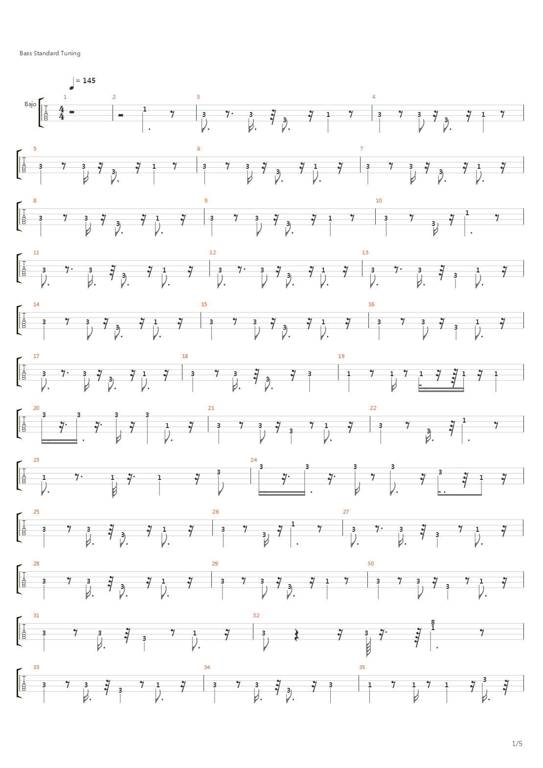 Guitarras Blancas吉他谱