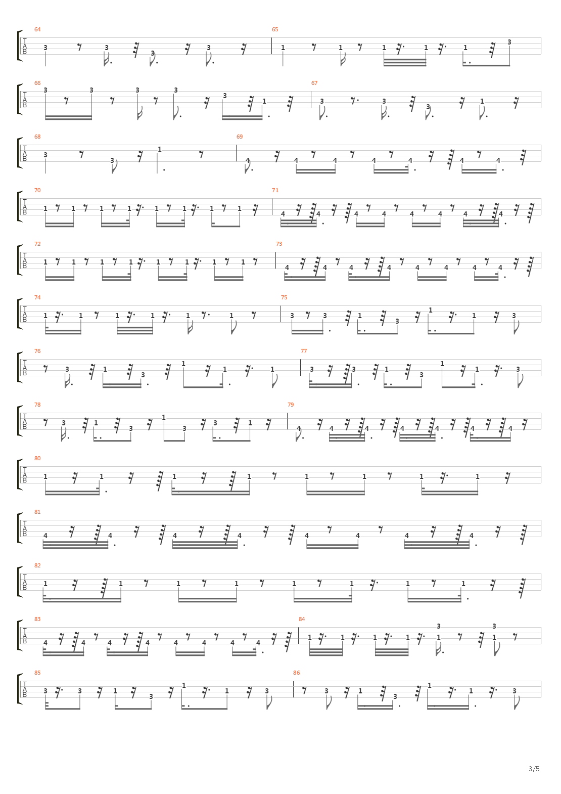 Guitarras Blancas吉他谱