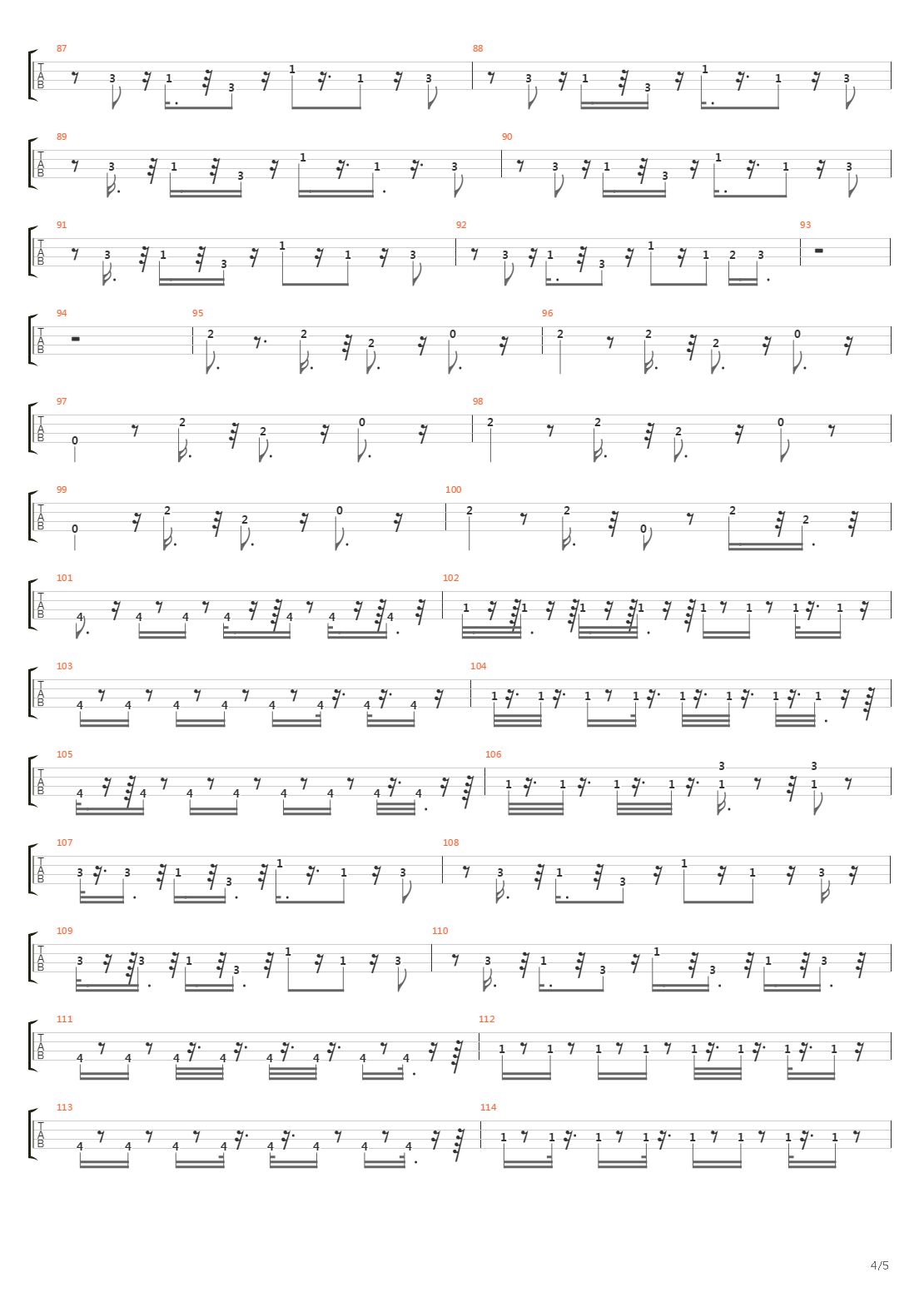 Guitarras Blancas吉他谱