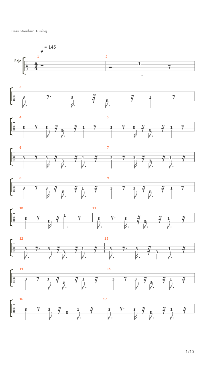 Guitarras Blancas吉他谱