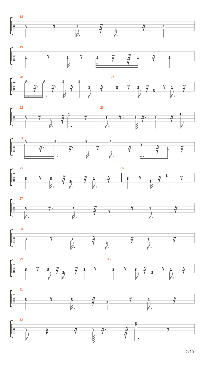 Guitarras Blancas吉他谱