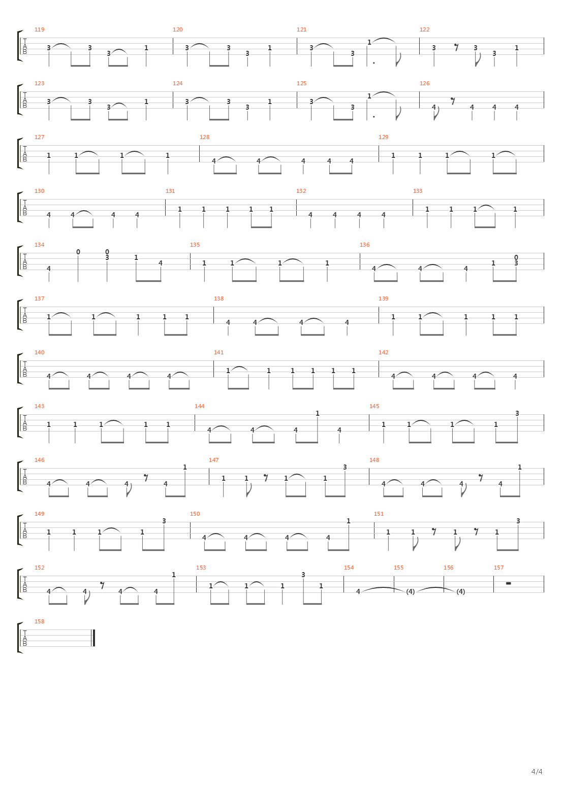 Guitarras Blancas吉他谱
