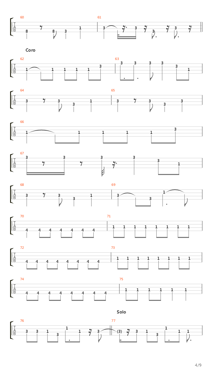 Guitarras Blancas吉他谱