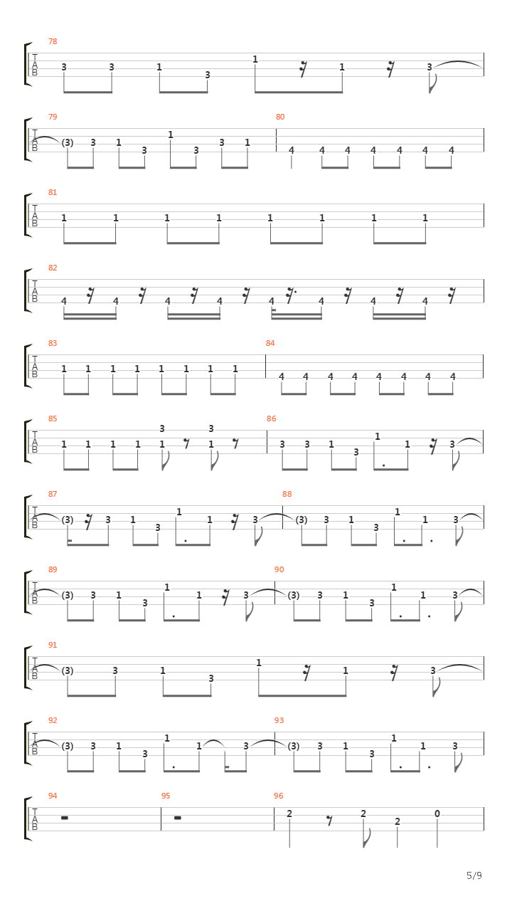 Guitarras Blancas吉他谱