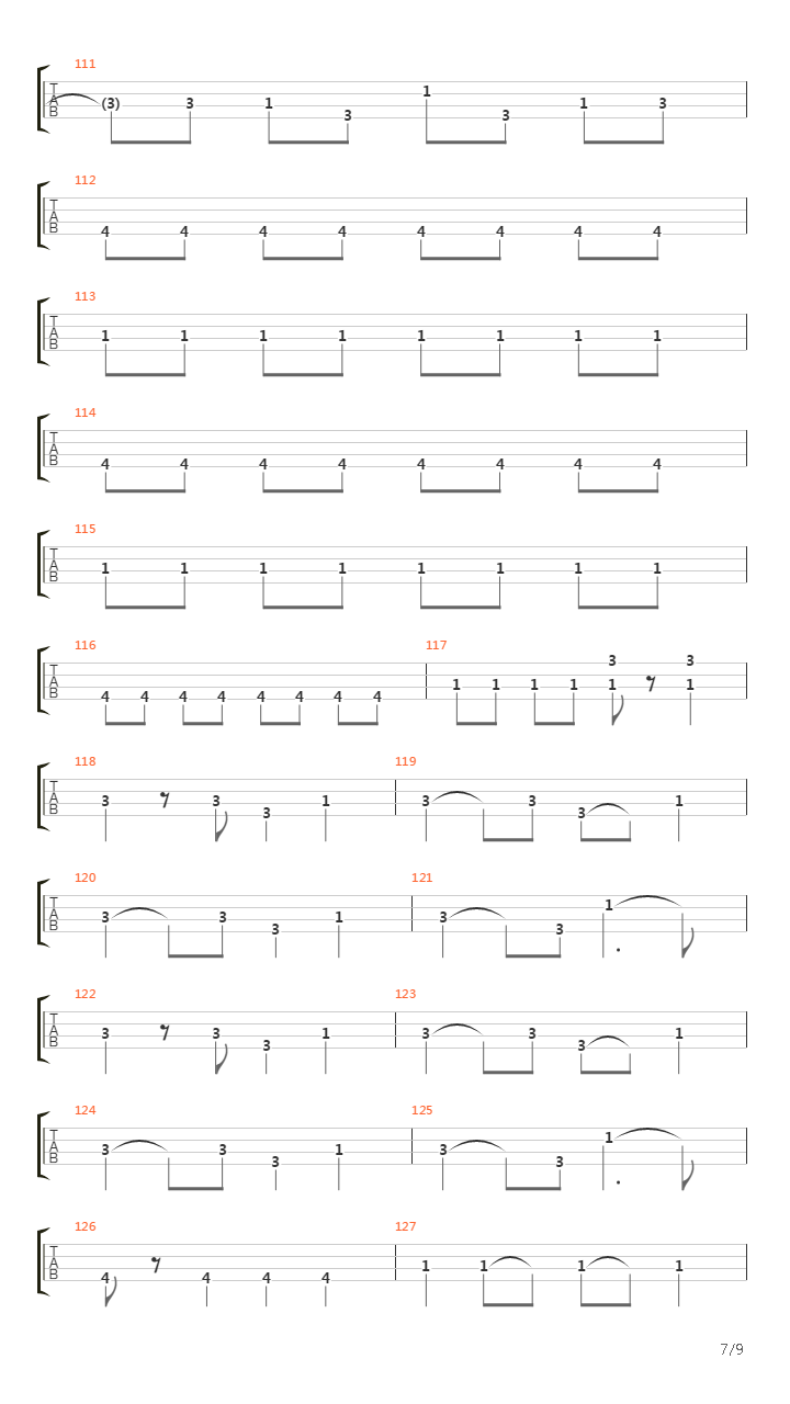 Guitarras Blancas吉他谱