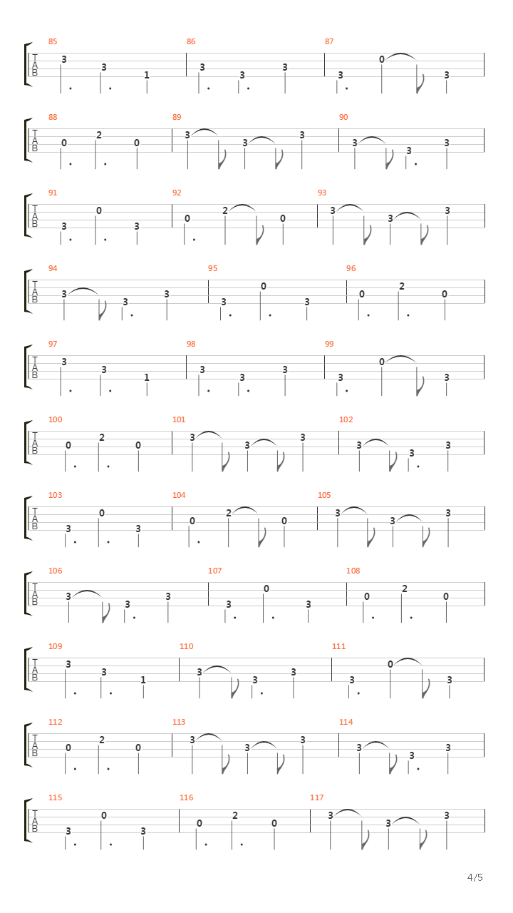 Luz De Dia吉他谱