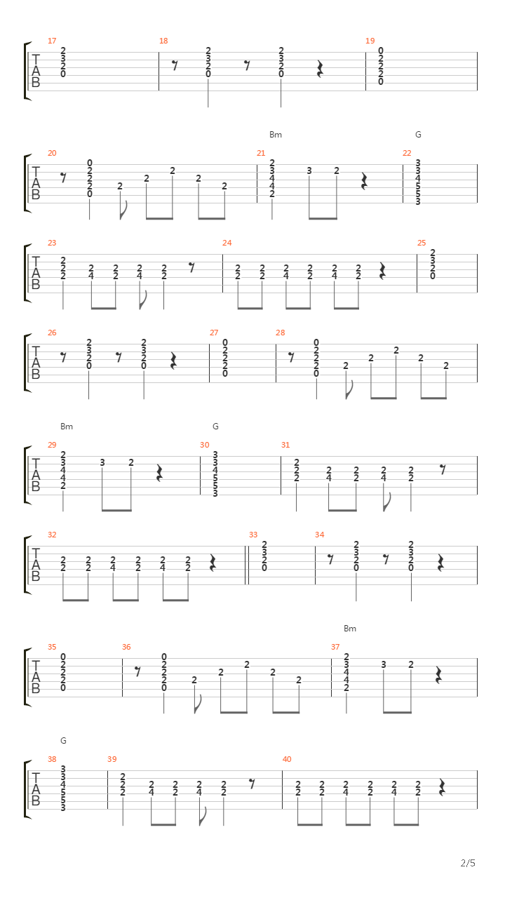 Tu Carcel吉他谱