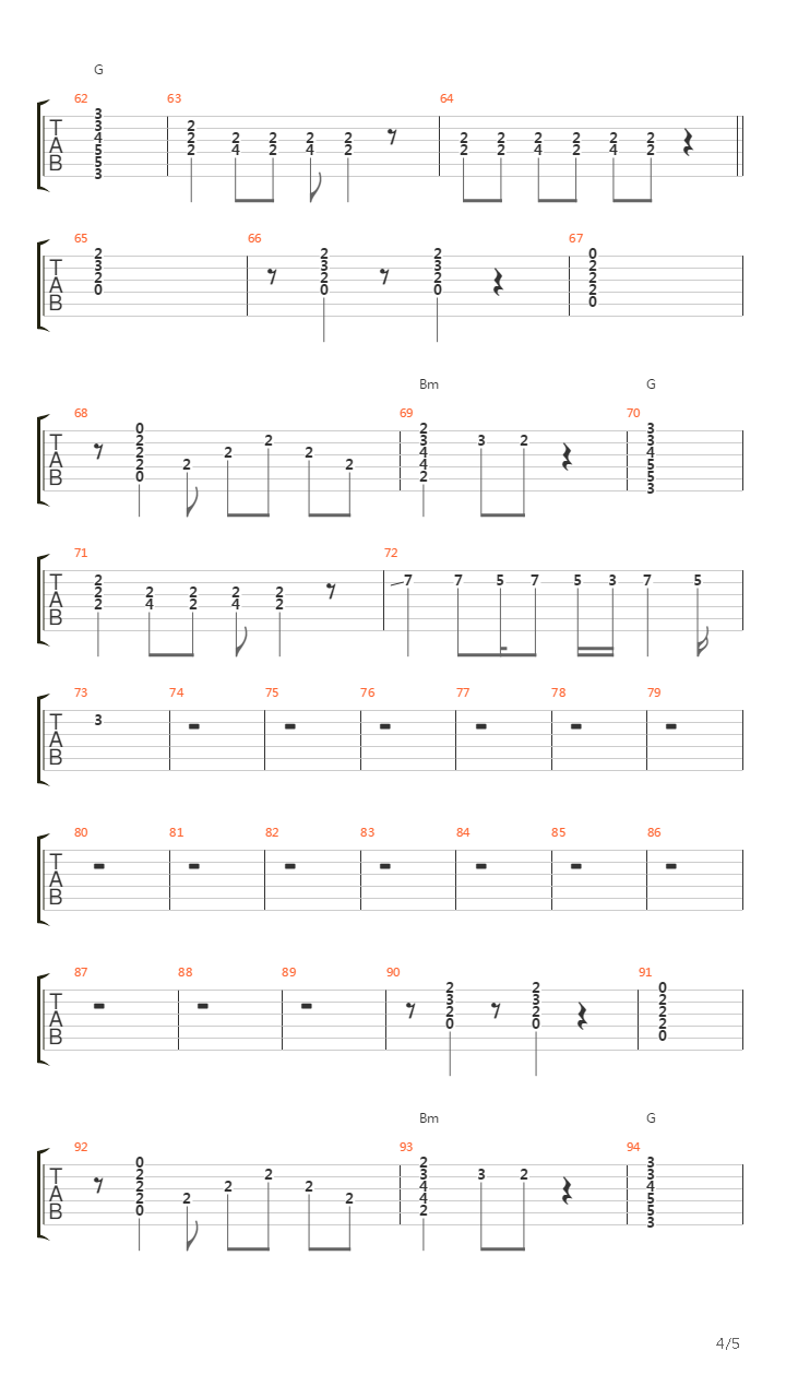 Tu Carcel吉他谱