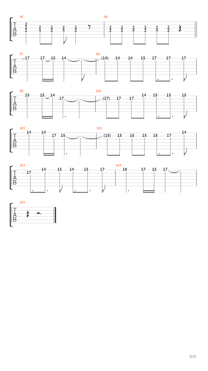 Tu Carcel吉他谱