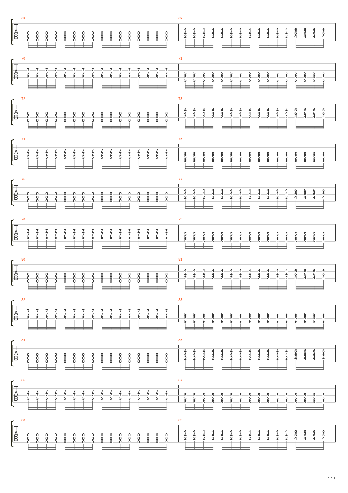 Ember吉他谱