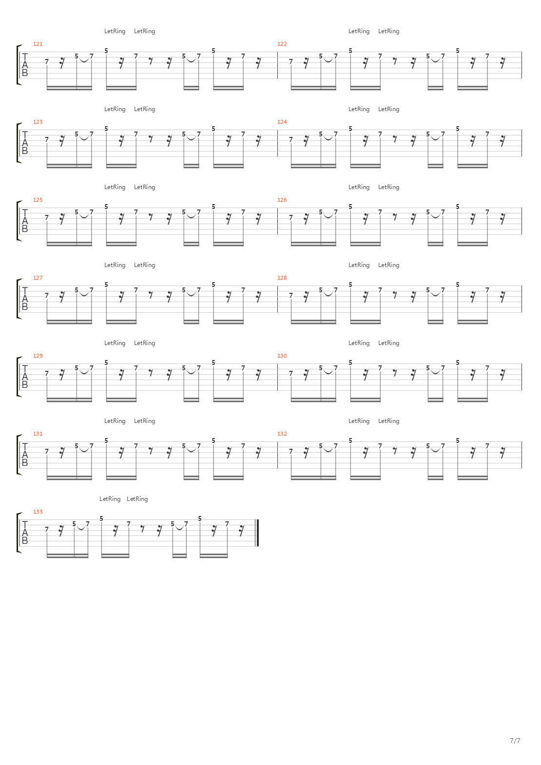 Ender吉他谱