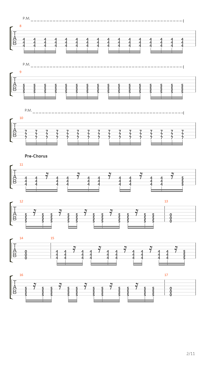 Letters To You吉他谱