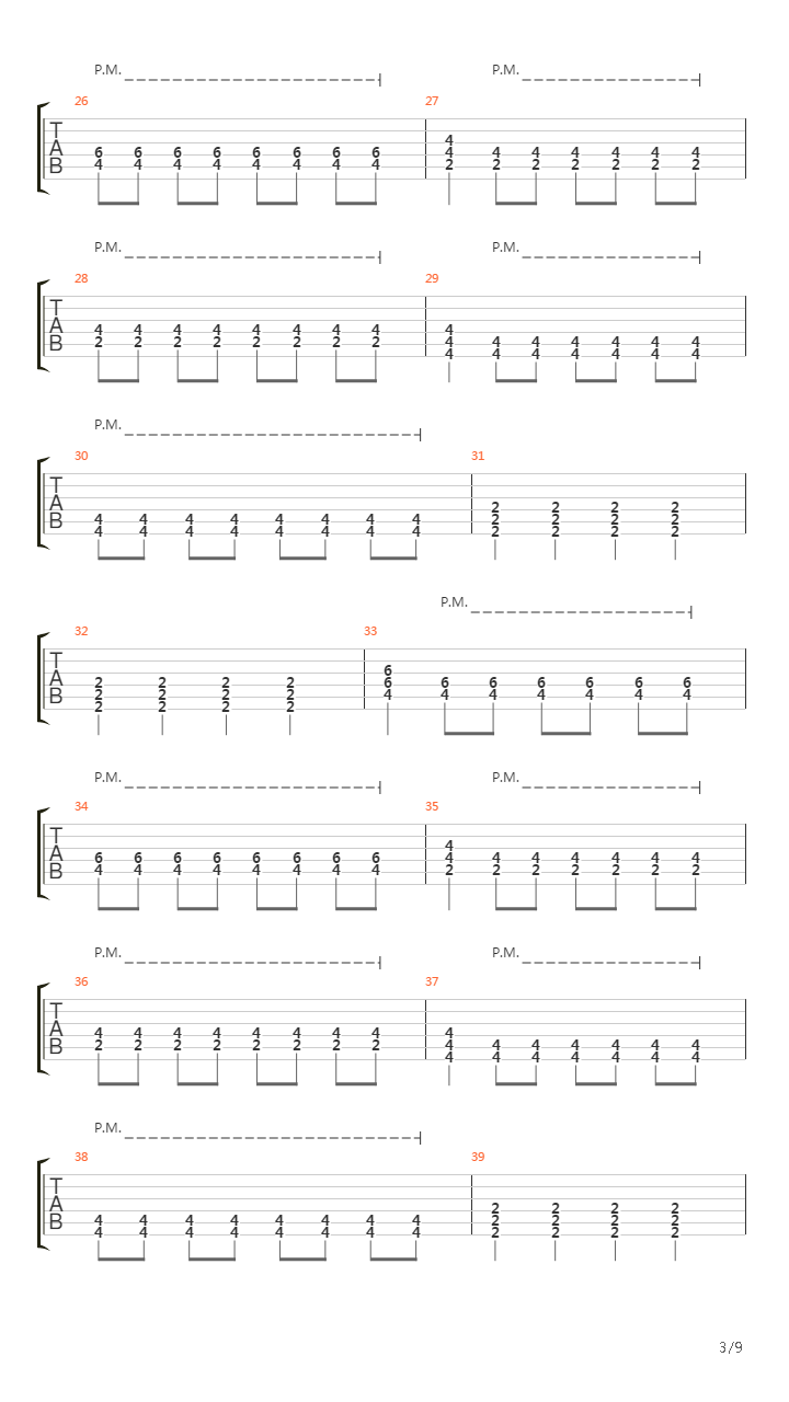 Three Simple Words吉他谱