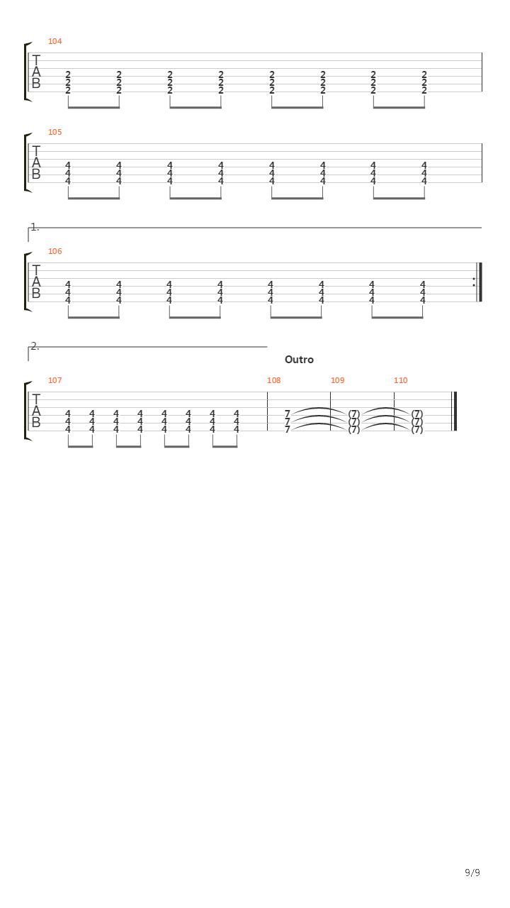 Three Simple Words吉他谱
